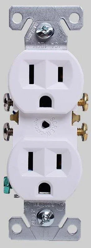DiversiTech 625-270W 15 Amp 125V in White Receptacle