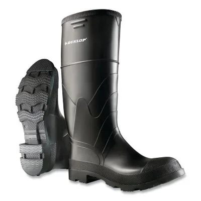 Dunlop Protective Footwear 8662200.08 Economy Steel Toe Rubber Boots 16 in Boot