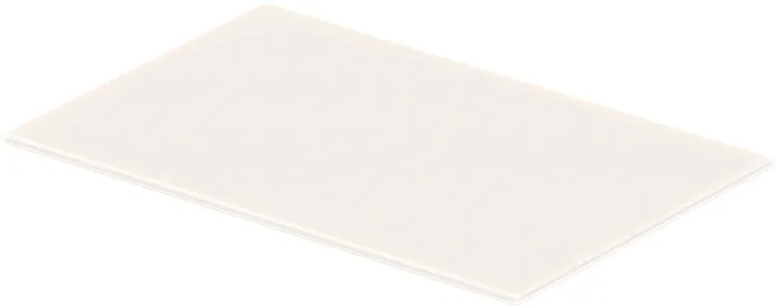 Duravit 0099698300 DuraSquare Glass Inserts 18 1/2 x 3/8 White