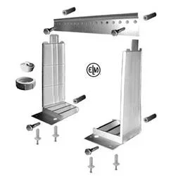 E.L. Mustee & Sons 18.200WK Wall Mount Kit for 15W, 18W, and 19W Laundry Sinks