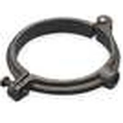 Empire Industries 4550075EG 455 Series Split Ring Stand-Off Hanger, Malleable Iron, Electro-Galvanized, 3/4