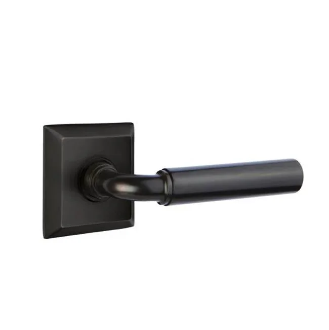 Emtek Concealed, Passage, Quincy Rosette, Manning Lever, US10B