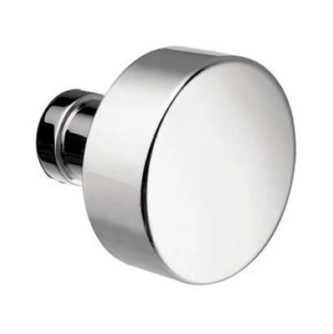Emtek Concealed, Passage, Rectangular Rosette, Round Knob, US10B