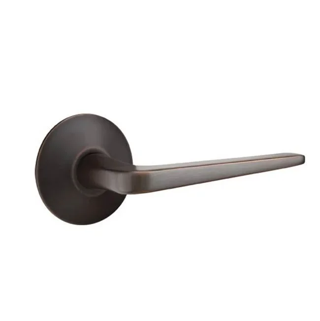 Emtek Concealed, Privacy, Modern Rosette, Athena Lever, US10B