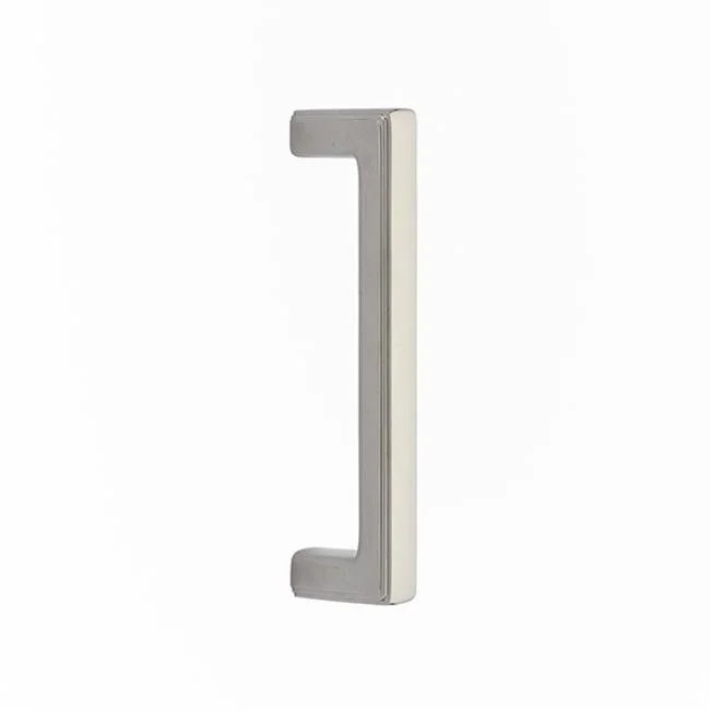 Emtek Concealed Surface Mount, 8” Door Pull, Wilshire Style, US14