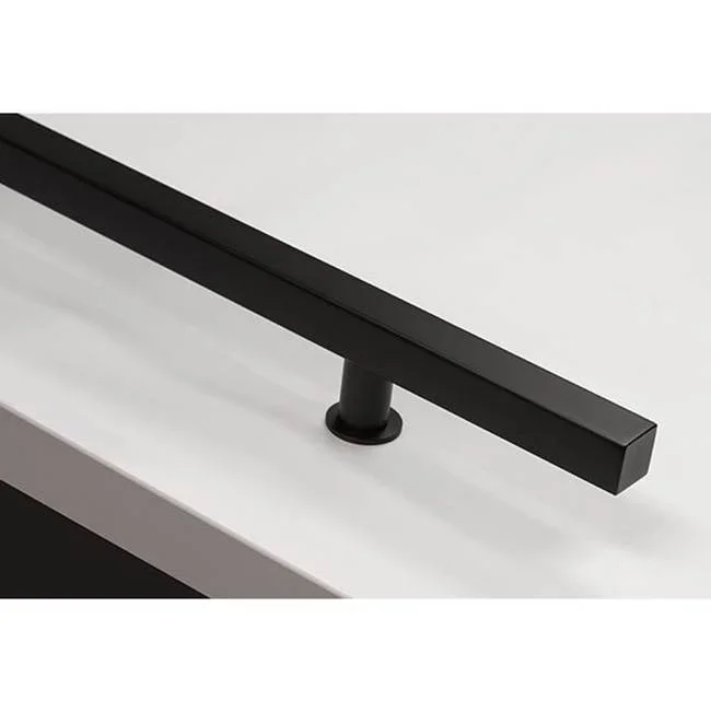 Emtek Concealed Surface Mount, Square 72 inch Door Pull, PSS