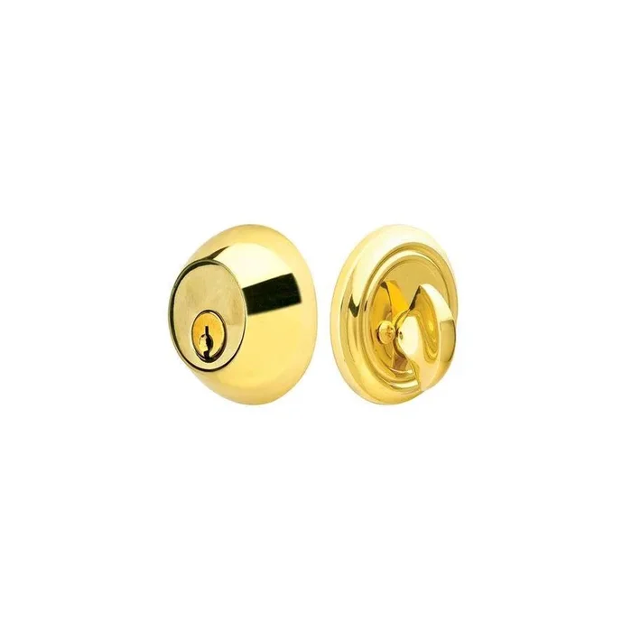 Emtek DeadBlt, Sgl, Solid Brass, US15A