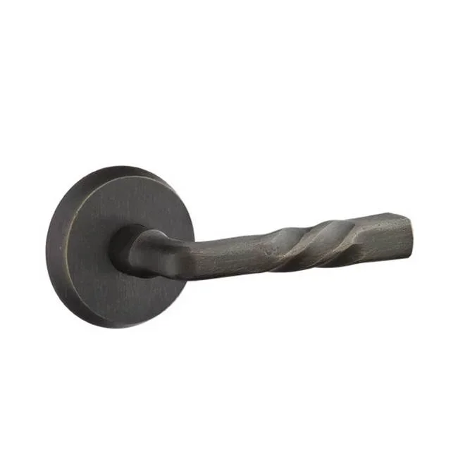 Emtek Dummy, No.2 Rosette, Montrose Lever, MB