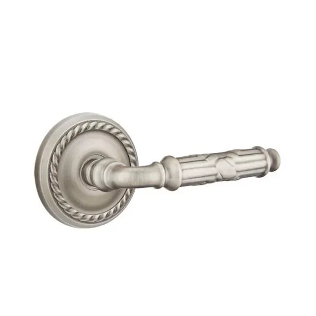 Emtek Dummy, Rope Rosette, Ribbon and Reed Lever, US15A