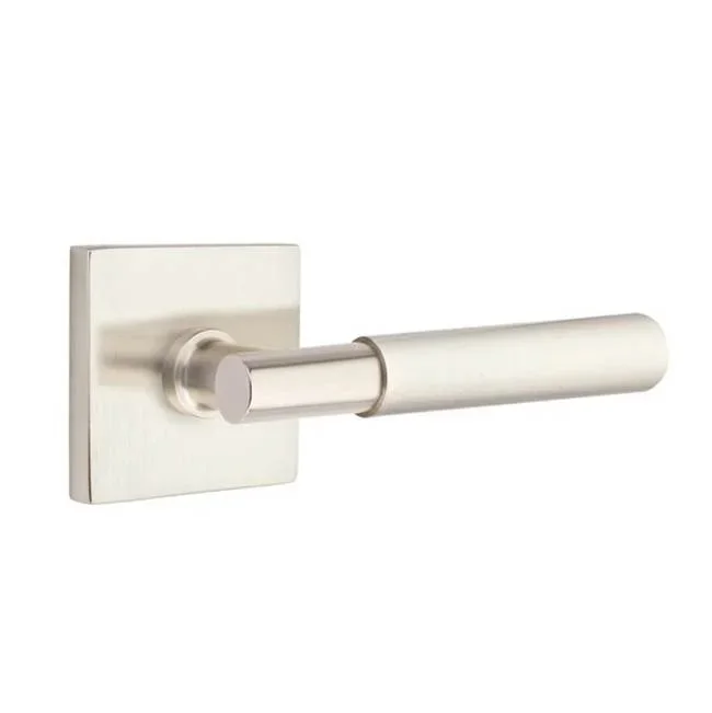 Emtek Dummy, Square Rosette, Myles Lever, US15