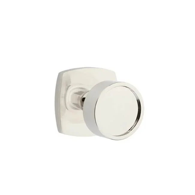 Emtek Dummy, Urban Modern Rosette, Verve Knob, US14