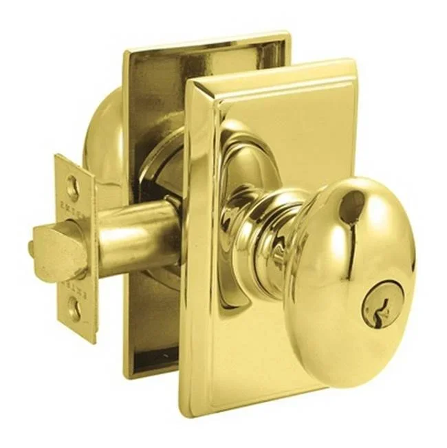 Emtek KIK, Egg Knob, No.8 Rosette, US4