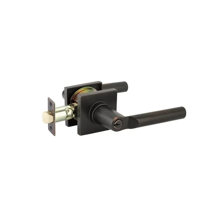 Emtek KIL Luzern Lever, Square Rosette, LH, US4
