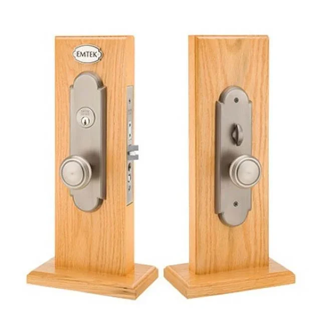 Emtek Knob x Knob Entryset, F20, Charleston Mortise, 2-3/4 Backset, Providence Knob, RH, US10B