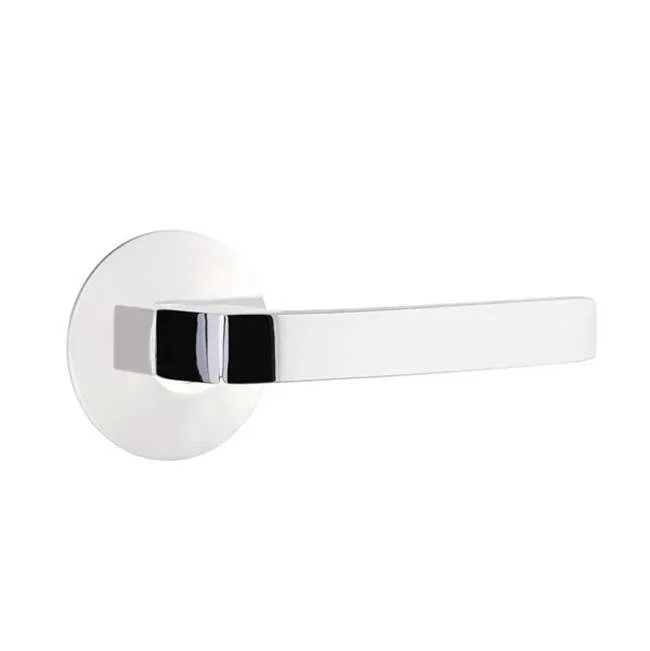 Emtek Passage, Modern Rosette, Breslin Lever, RH, US26