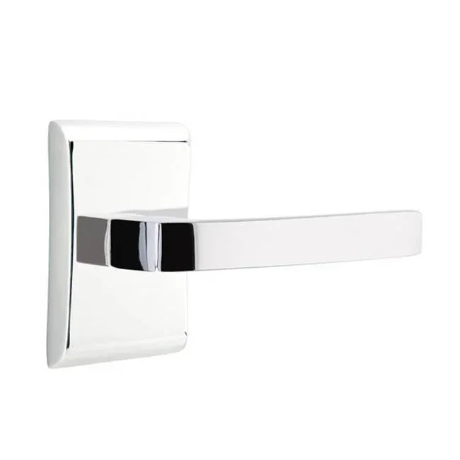 Emtek Passage, Neos Rosette, Breslin Lever, RH, US26