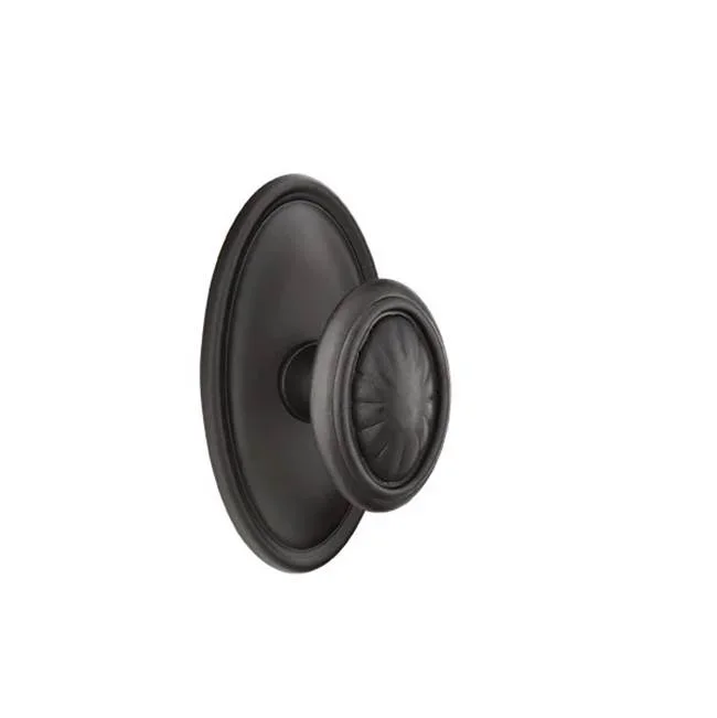 Emtek Passage, No.14 Rosette, Parma Knob, FB