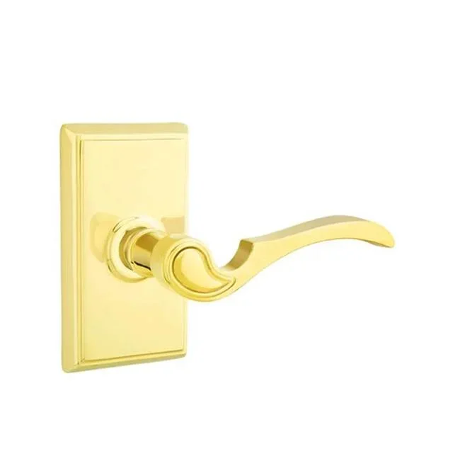 Emtek Passage, Rectangular Rosette, Coventry Lever, RH, US3NL