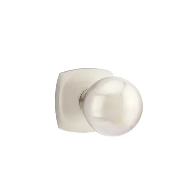 Emtek Passage, Urban Modern Rosette, Orb Knob, US15