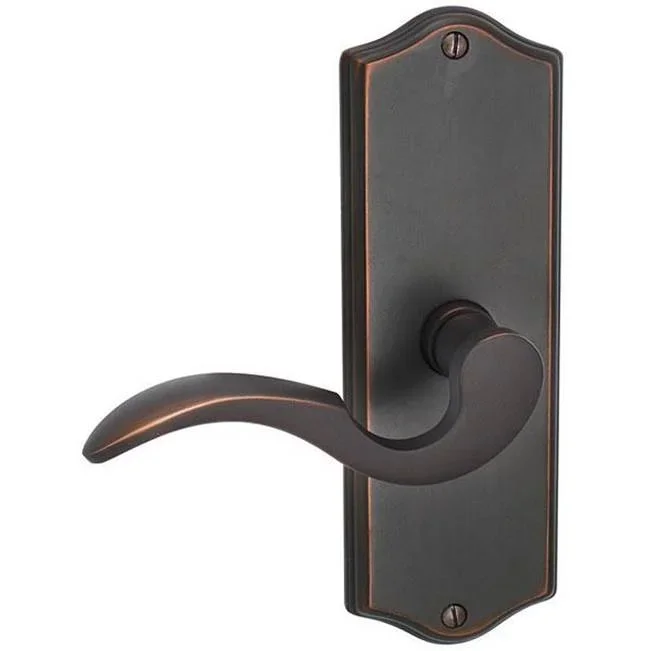 Emtek Privacy, Sideplate Locksets Colonial Non-Keyed 7-1/8”, Freestone Square Knob, US15