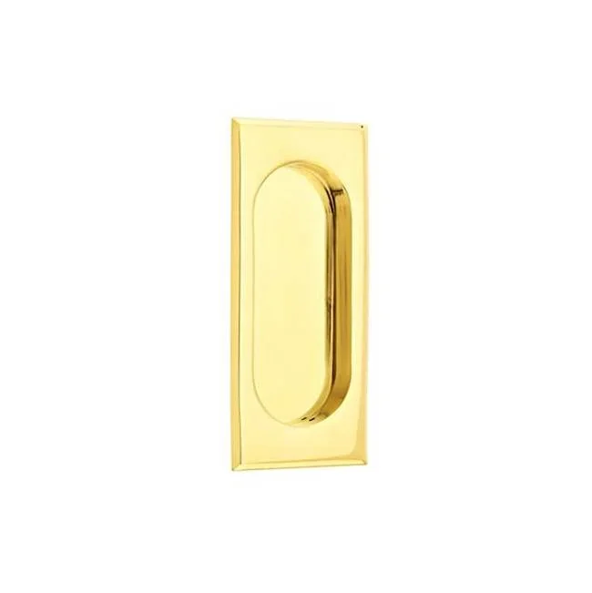 Emtek Rect Flush Pull 4”, US15