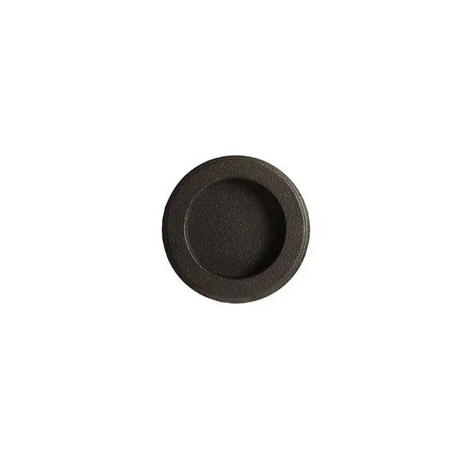 Emtek Round Flush Pull, US14