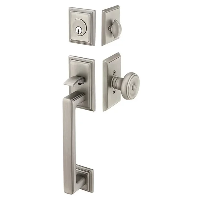 Emtek Sgl Cyl, Hamden Tub Ent, Egg Knob, US7