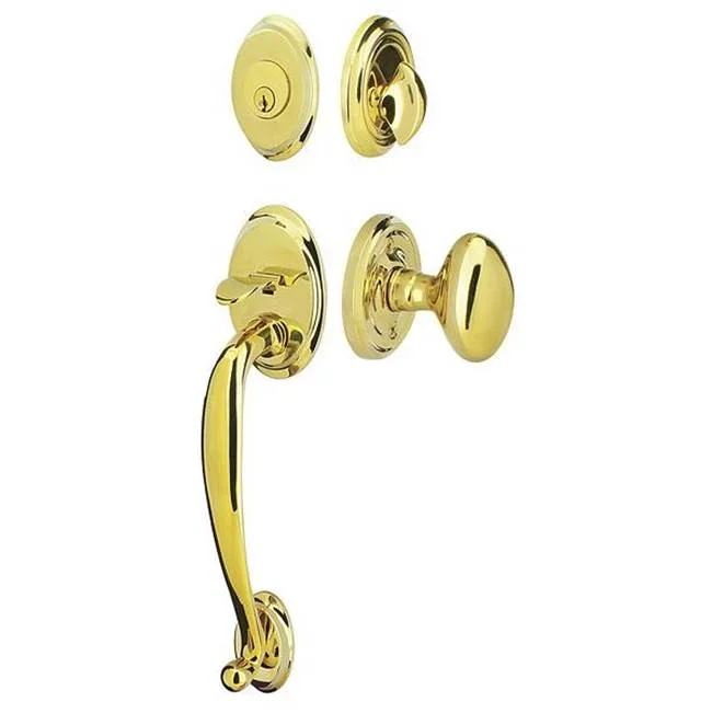 Emtek Sgl Cyl, Saratoga Tub Ent, Poseidon Lever, RH, US26