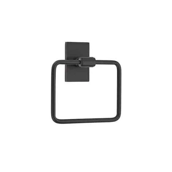 Emtek Transitional Brass Paper Holder – Bar Style, Oval Rosette, US14