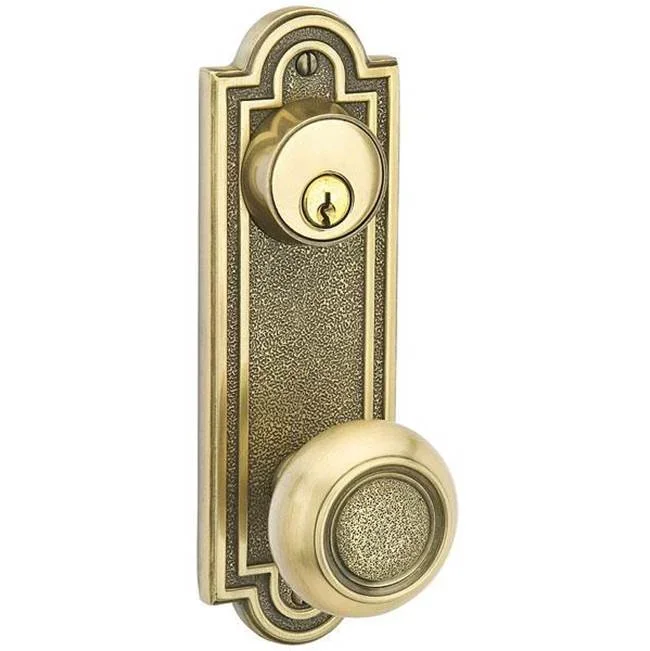 Emtek Weiser Keyway, Belmont DblKyd BT Kb, US7