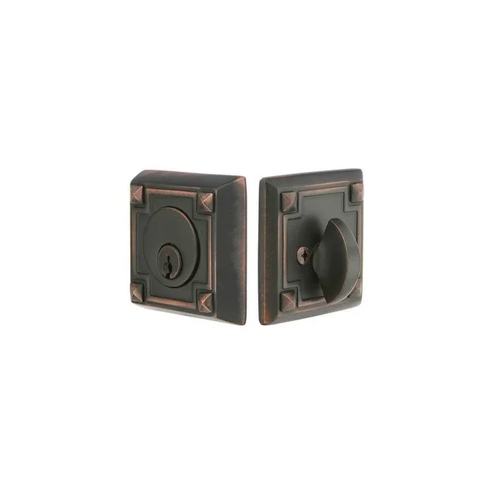 Emtek Weiser Keyway, Deadblt, Dbl, A and C US15