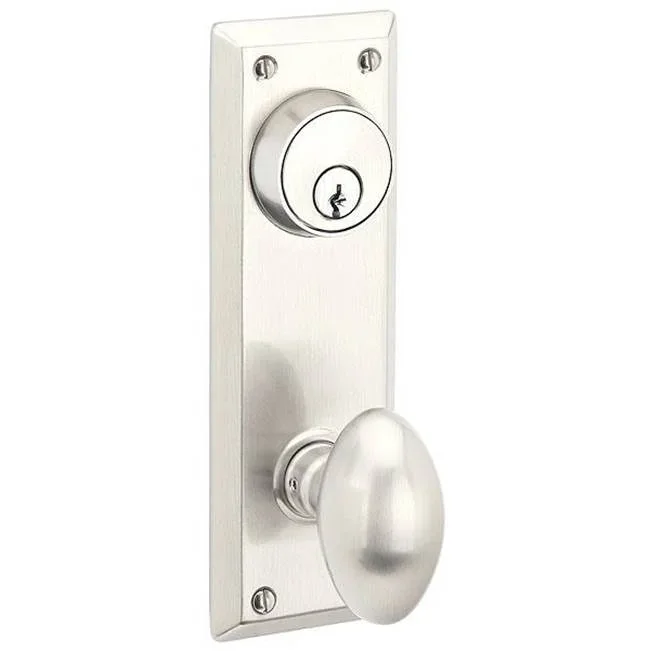 Emtek Weiser Keyway, Quincy, DblKyd, Dia Knob, US10B