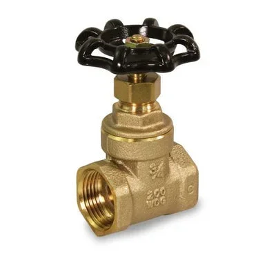 Everflow 205T012-NL | 1/2 IPS Brass Gate Valve Lead Free
