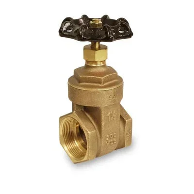 Everflow 207T114 | 1-1/4 IPS Brass Gate Valve Full Port Heavy Duty | Everflow