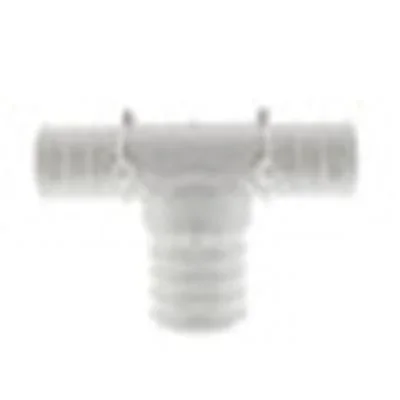 Everflow PPRT3410 1 Inch x 1 Inch x 3/4 Inch PEX Barb Reducing Tee Pipe Fitting