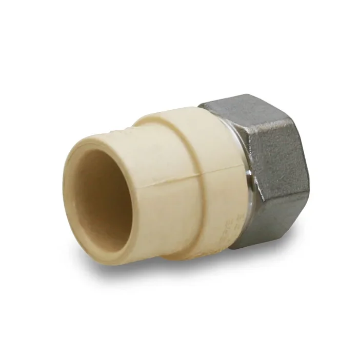 Everflow SSCPF034-NL | 3/4 Stainless Steel Female X CPVC Adapter Lead Free |