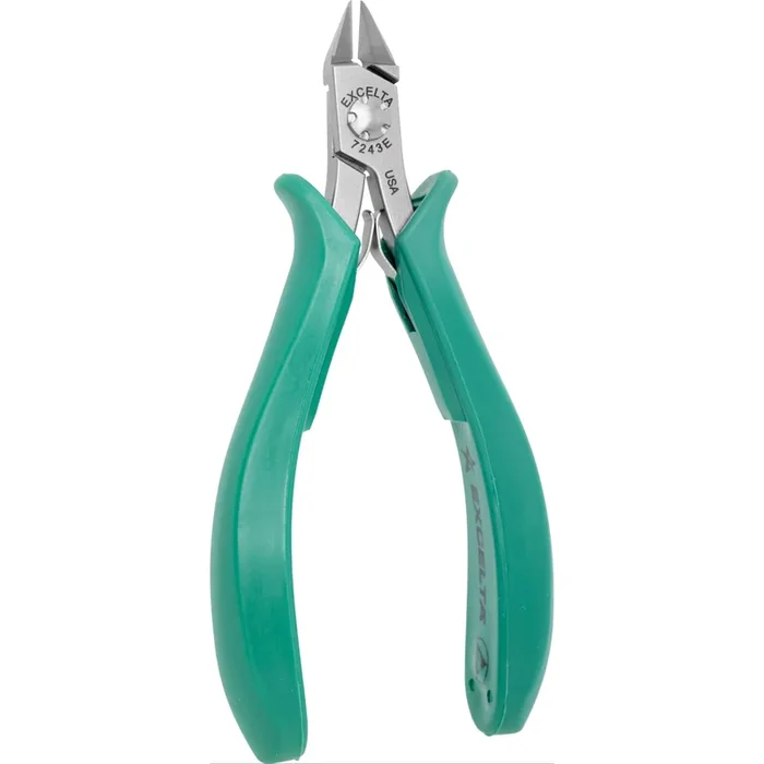 Excelta 7243E Lazer Line Semi-Flush Side Cutter 4.75 Inch