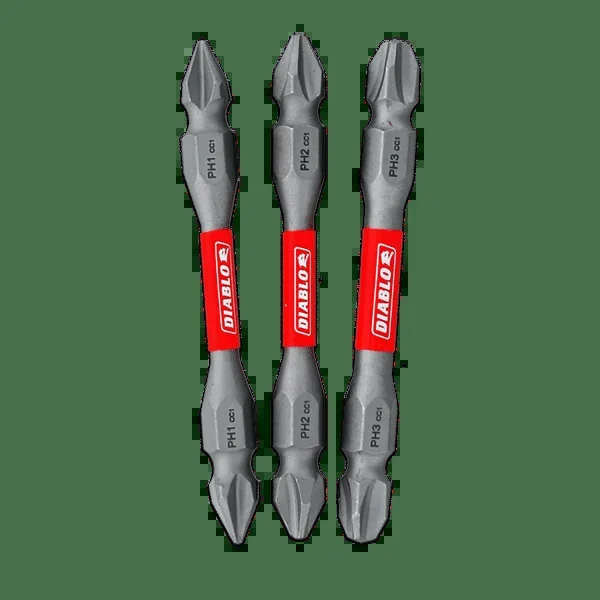 FREUD (DIABLO) DDEPHV25-S3 Double-Ended Phillips Drive Bit Assorted Pack 2-3/8 * CLEARANCE *
