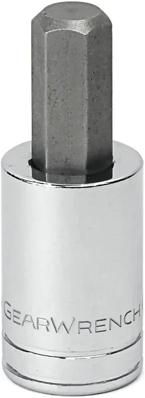 Gearwrench 80657 1/2 Drive 3/4 Hand Hex Bit Socket 2-1/2 Overall Length