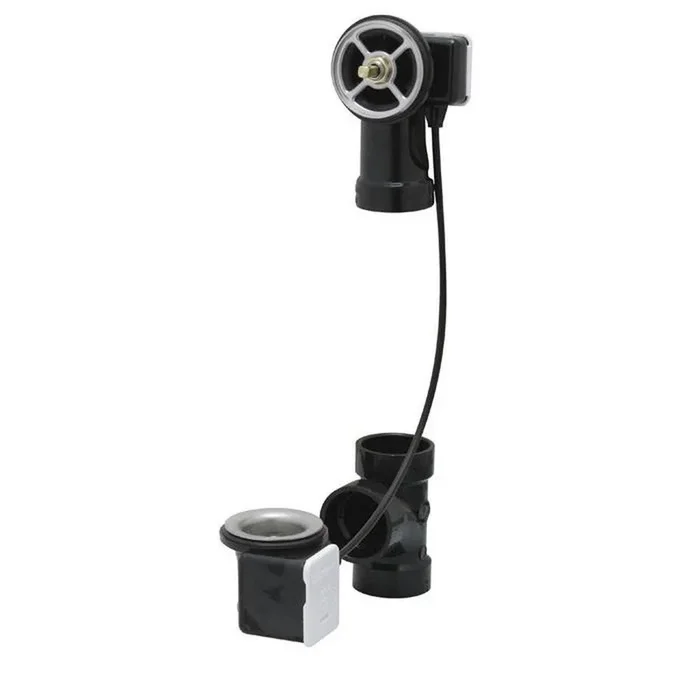 Geberit 151.502.00.1 TurnControl 17 in. ABS Lift and Turn Waste and Overflow Drain Brown