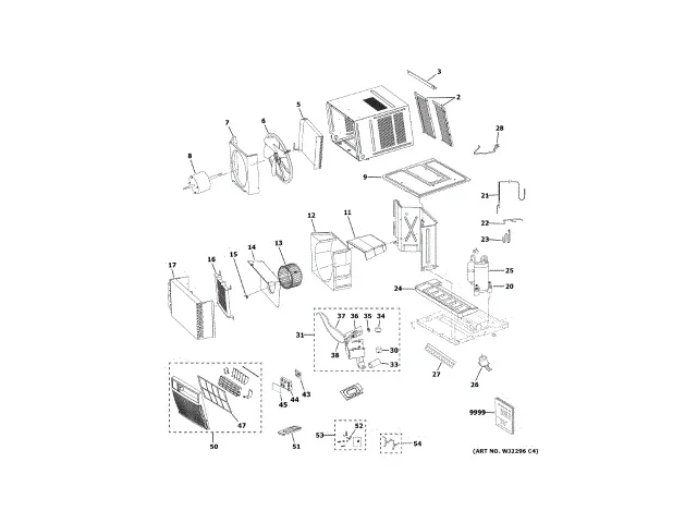 General Electric WJ26X25625 Main Board