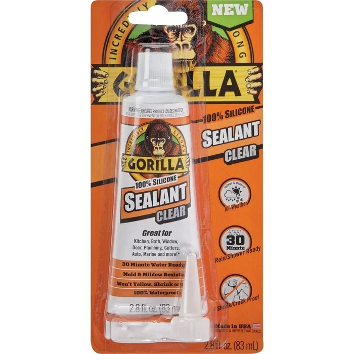 Gorilla Glue 108324 Clear Caulk & Seal Each