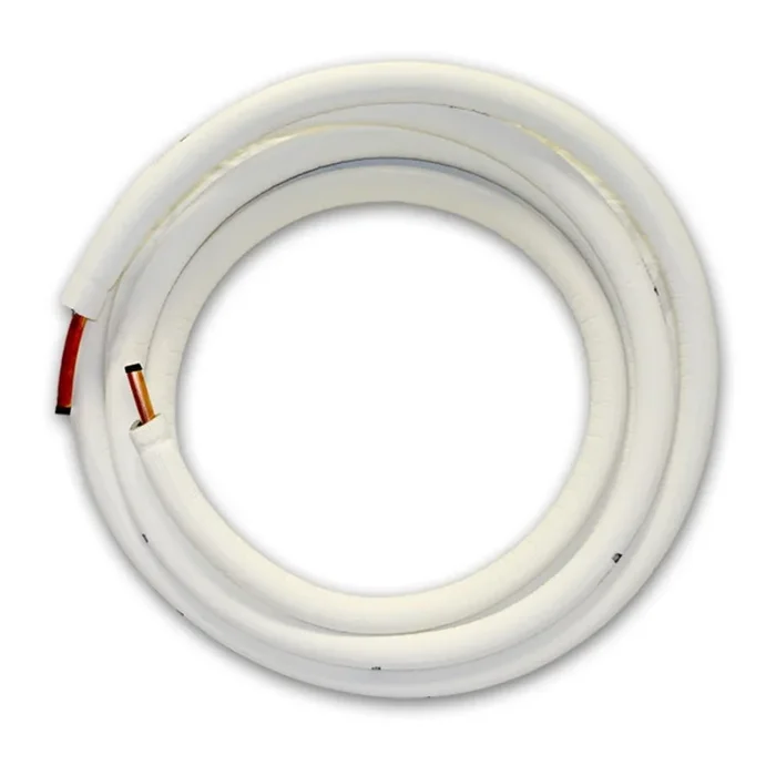 Great Lakes Copper 089164 Line Set 5/8 x 1/2 x 164′ Insulation 1/2 White Single Line