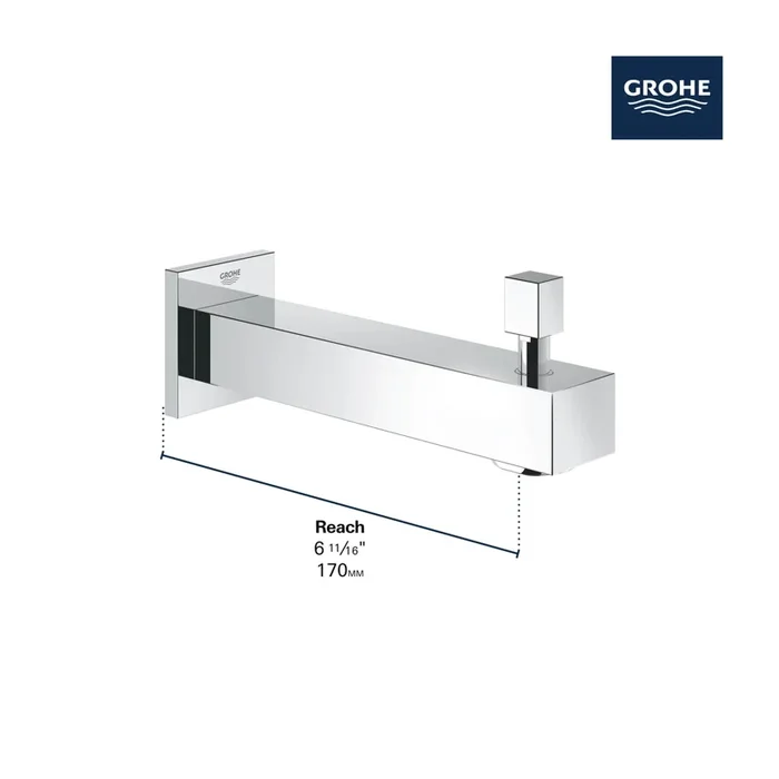 Grohe 133072430 Diverter Tub Spout in Matte Black
