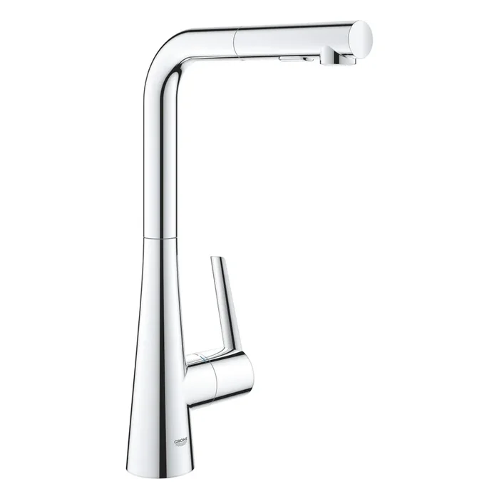 Grohe 33893002 Single-Handle Pull-Out Kitchen Faucet Dual Spray 1.75 GPM