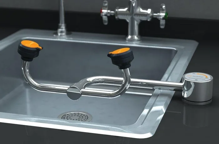 Guardian Equipment G1805 Autoflow Deck Mount Right Hand Eye Wash Swivel