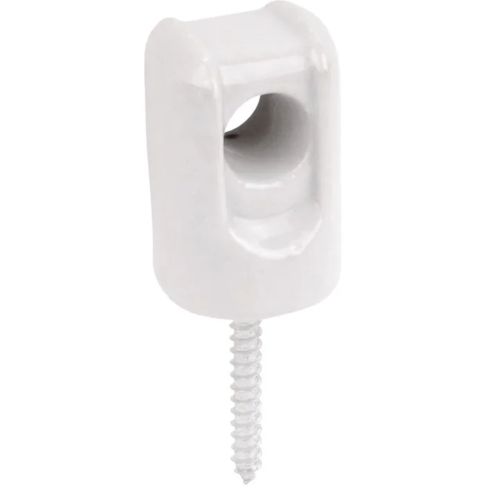 Halex 60416 Screw Porcelain & Steel Wire Holder