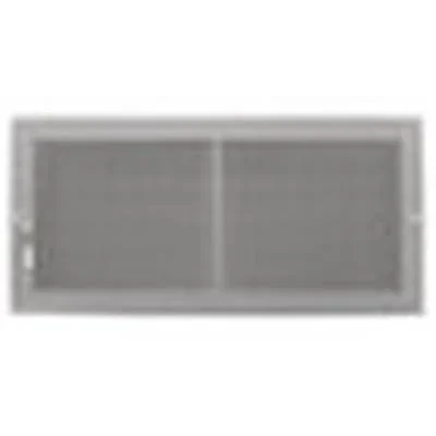 Hart & Cooley 010830 661 Series Steel Two-Way Sidewall / Ceiling Register, MS Damper, Bright White, 14 x 6