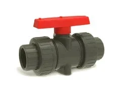 HAYWARD TBB2025TPFG 2-1/2 CPVC True Union Ball Valve w/FPM o-rings