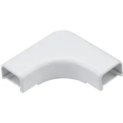 HellermannTyton TSR1W-25-1 Elbow Cover, PVC, 3/4, 1 Bend Radius